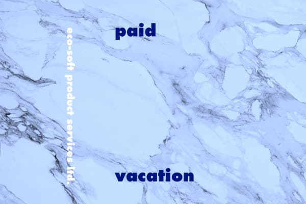 eco-soft product services ltd. — Paid Vacation