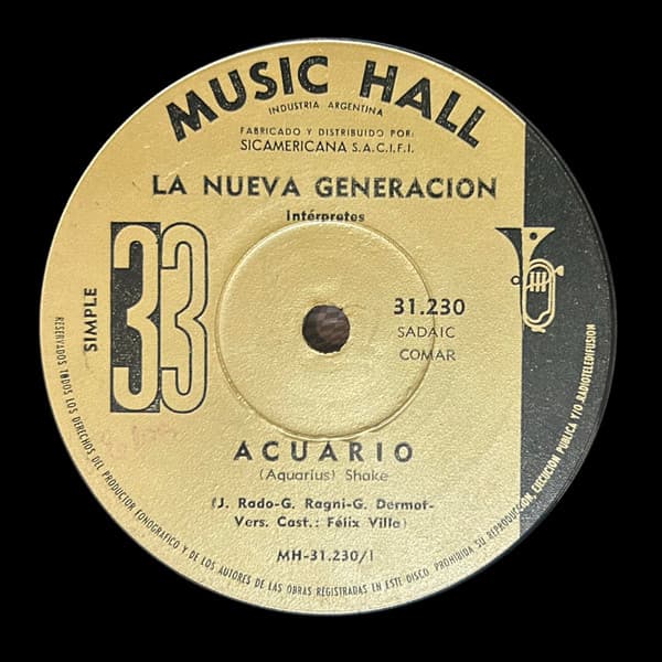 La Nueva Generación — Acuario / Cuentame