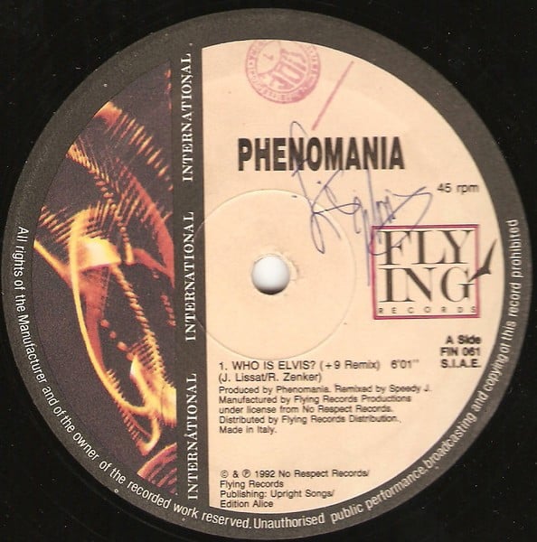 Phenomania – Who Is Elvis? (Remixes)