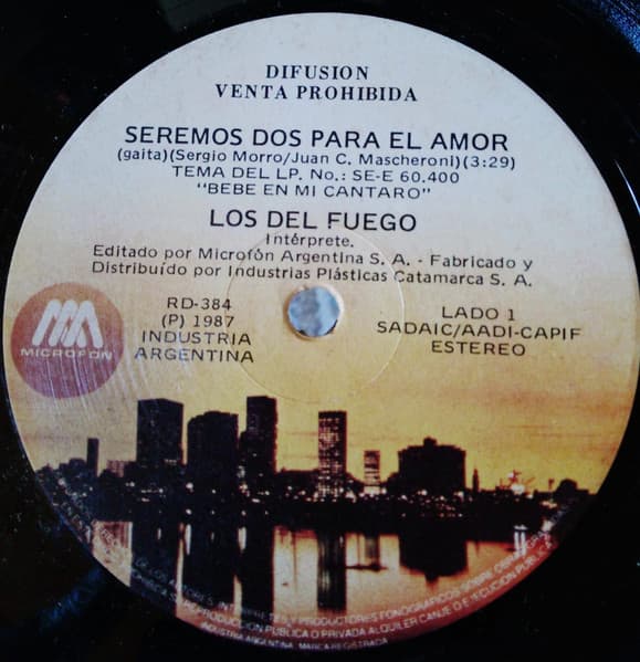 Los Del Fuego — Seremos Dos Para El Amor / Tu