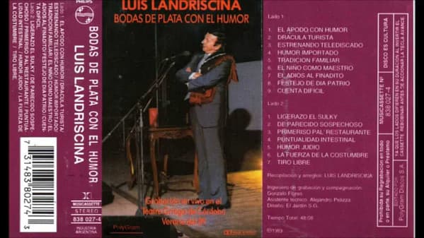 Luis Landriscina — Bodas De Plata Con El Humor