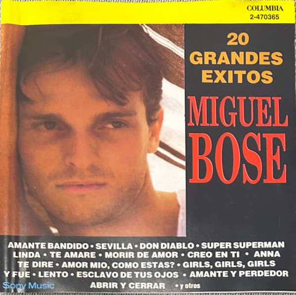 Miguel Bosé — 20 Grandes Exitos