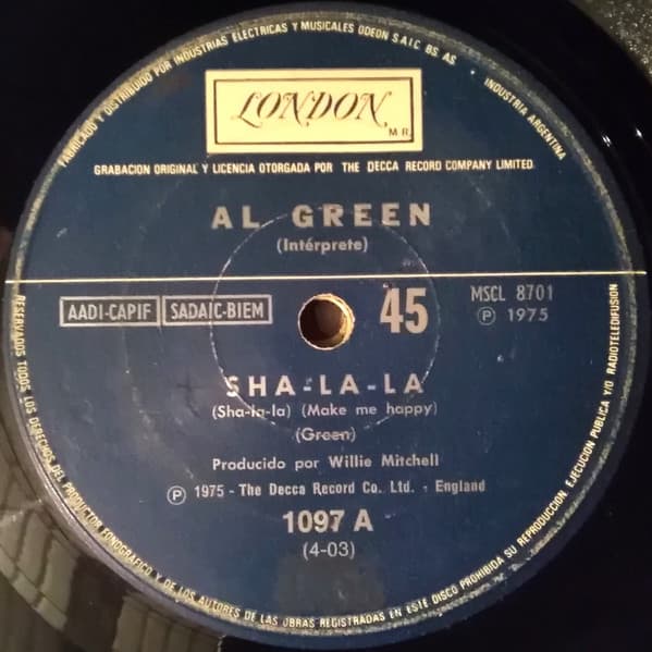 Al Green — Sha-La-La