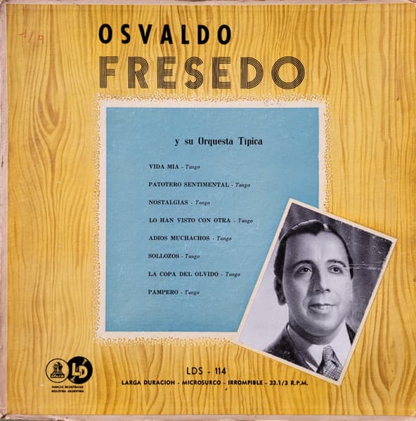 Osvaldo Fresedo Y Su Orquesta Típica — Osvaldo Fresedo Y Su Orquesta Típica