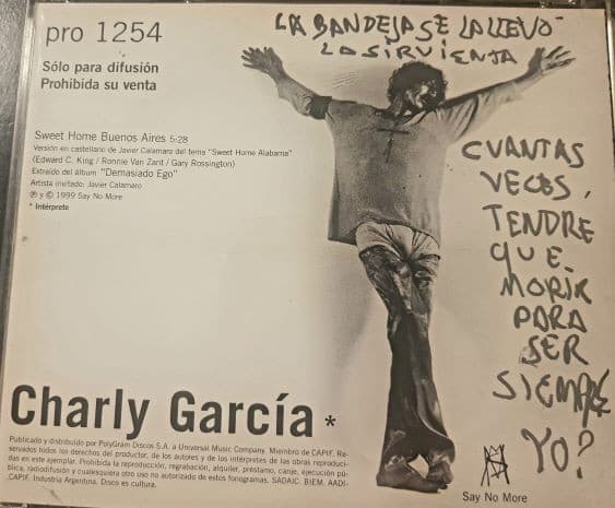 Charly Garcia — Sweet Home Buenos Aires