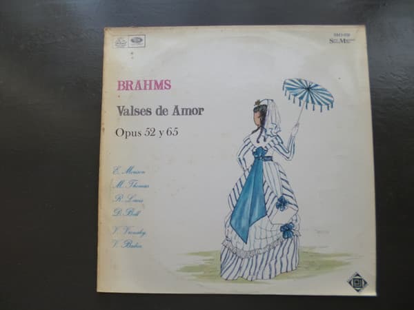 Brahms & E. Morison & M. Thomas & R. Lewis & D. Bell & V. Vronsky & V. Babin — Valses De Amor Opus 52 Y 65