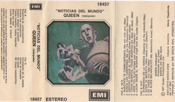 Queen — Noticias Del Mundo = News Of The World