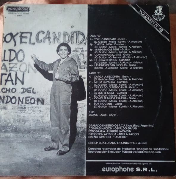 Osvaldo " Corazon " Gaitán — Yo soy el candidato