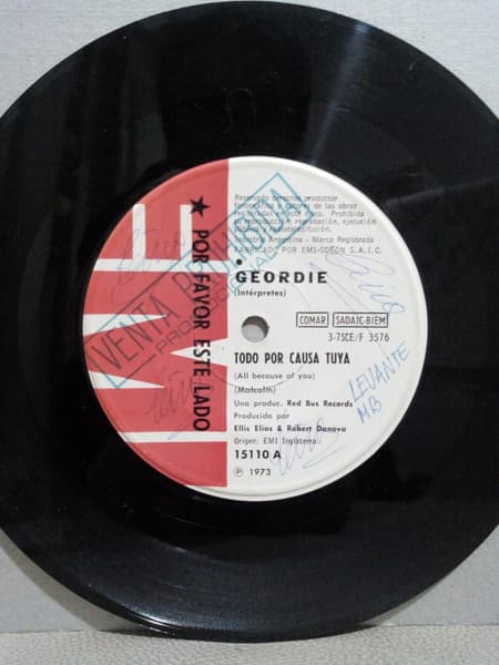Geordie — Todo Por Causa Tuya = All Because Of You