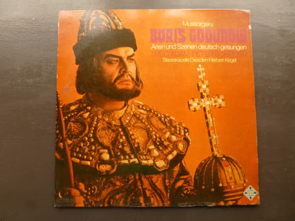 Mussorgsky & Theo Adam & Peter Schreier & Staatskapelle Dresden & Herbert Kegel — Boris Godunow (Arien Und Szenen Deutsch Gesungen)