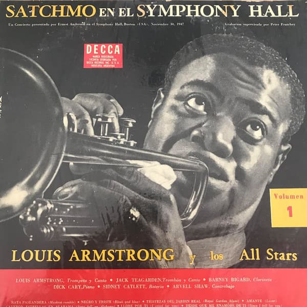 Louis Armstrong And His All-Stars — Satchmo En El Symphony Hall