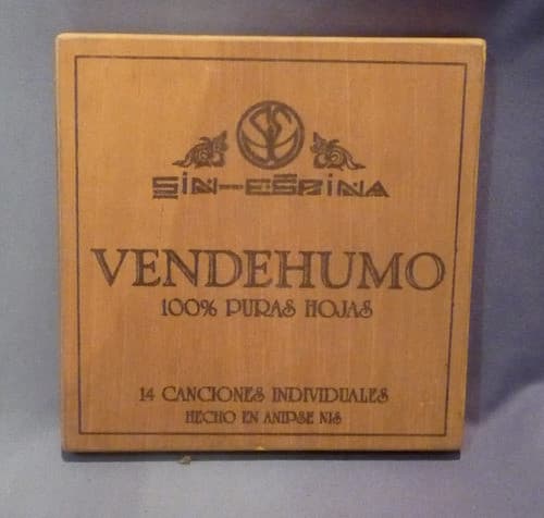 Sin Espinas — Vendehumo 100% Puras Hojas