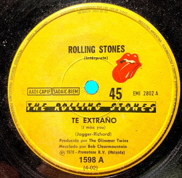 The Rolling Stones — Te Extraño = I Miss You