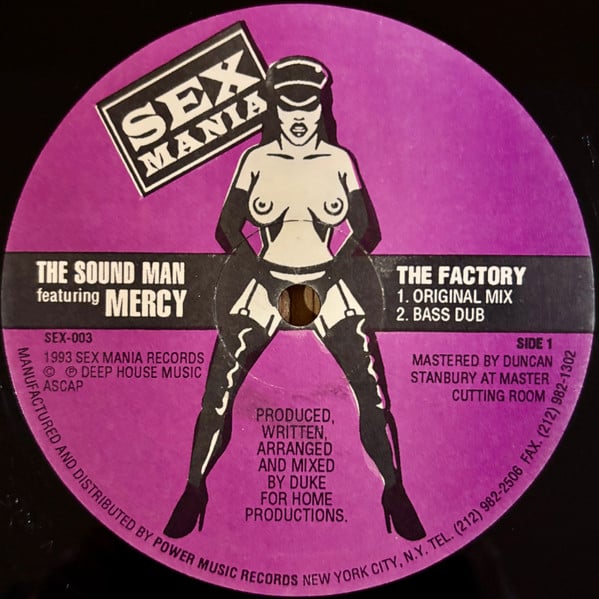 The Sound Man Featuring Mercy – The Factory