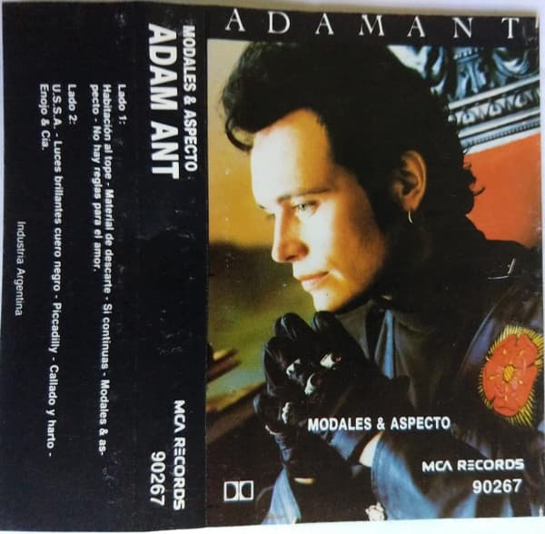 Adam Ant — Modales & Aspecto = Manners & Physique