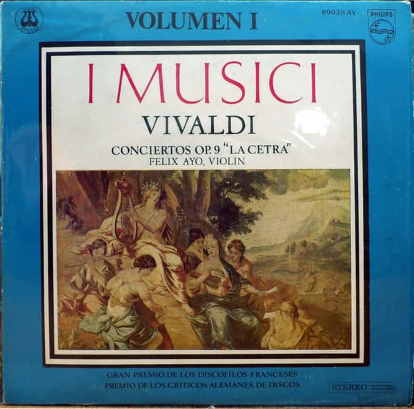 Vivaldi & I Musici & Félix Ayo — Conciertos Op. 9 "La Cetra" Volumen 1