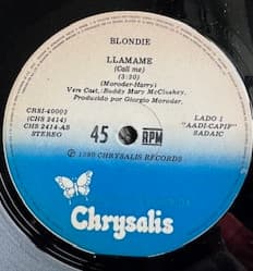 Blondie — Llamame = Call Me