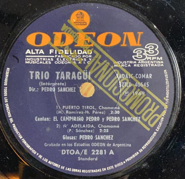 Trio Taragüi — Puerto Tirol