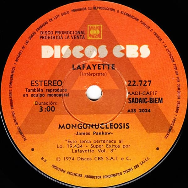 Lafayette — Mongonucleosis