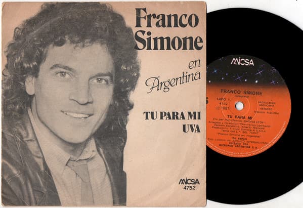 Franco Simone — En Argentina