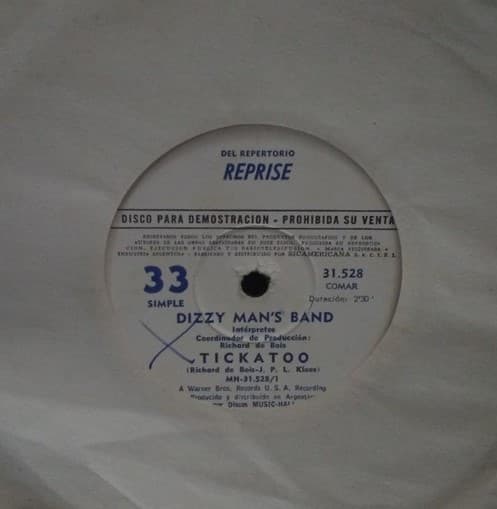 Dizzy Man's Band — Tickatoo