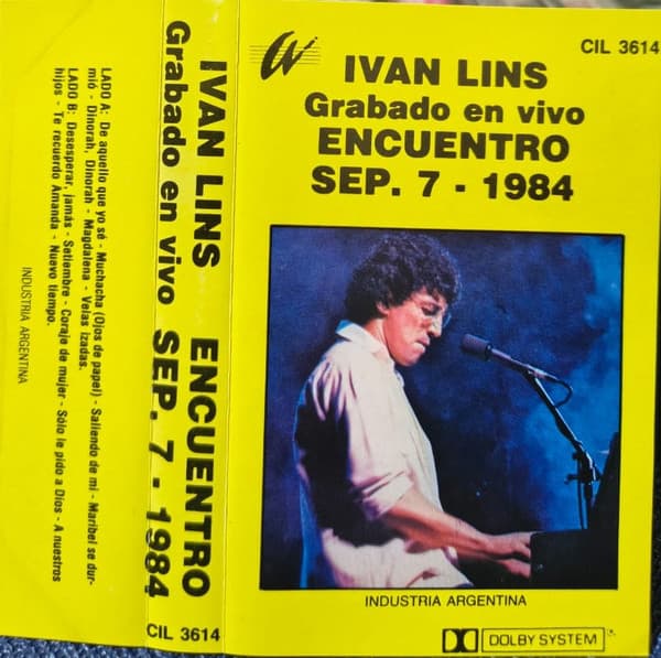 Ivan Lins — Encuentro Sep. 7 1984, Grabado En Vivo