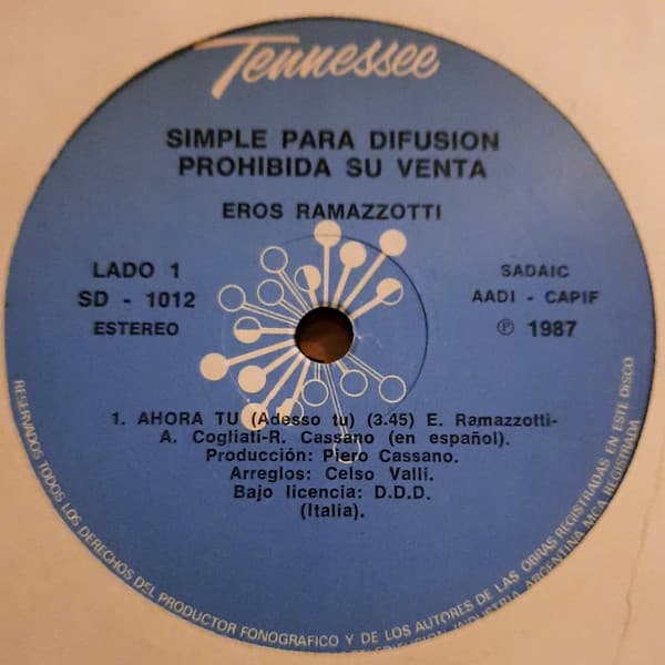 Eros Ramazzotti — Ahora Tú