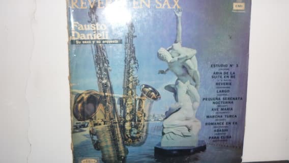 Fausto Danieli Son Saxophone Et Son Orchestre — Reverie En Sax