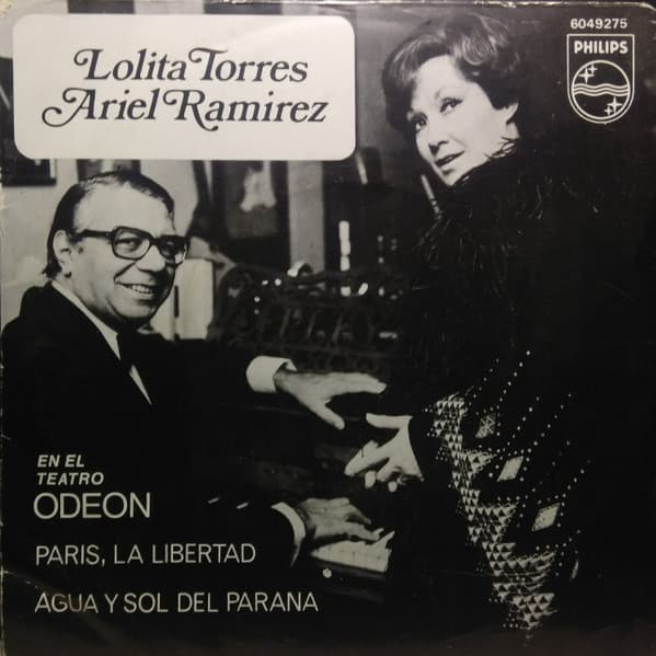 Ariel Ramirez & Lolita Torres — En El Teatro Odeon
