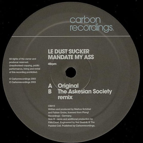 Le Dust Sucker – Mandate My Ass