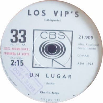 Los Vip's — Yo sólo quiero (un par de monedas) / Un Lugar