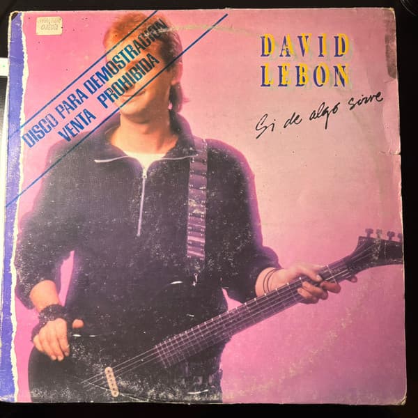David Lebon — Si De Algo Sirve