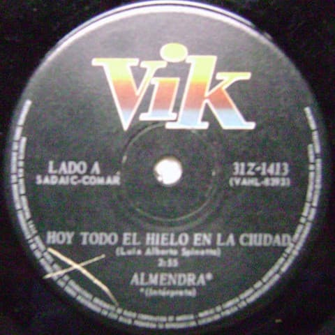 Almendra — Hoy Todo El Hielo En La Ciudad