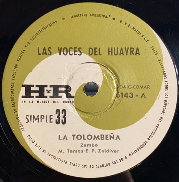 Las Voces Del Huayra — La Tolombeña