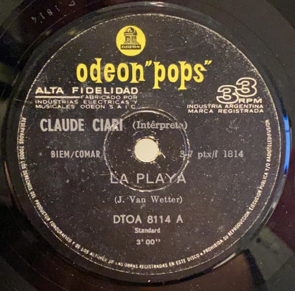 Claude Ciari — La Playa