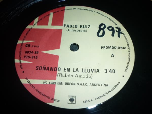 Pablo Ruiz — Soñando En La Lluvia