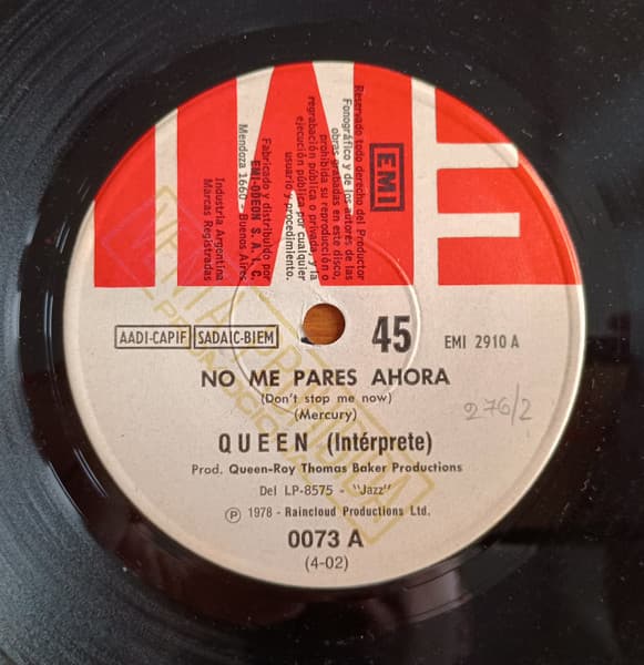Queen — No Me Pares Ahora = Don't Stop Me Now