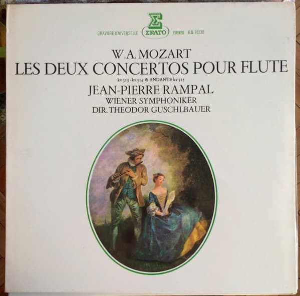 Orquesta Sinfonica De Viena & Theodor Guschlbauer & Mozart & Jean-Pierre Rampal — Los Dos Conciertos Para Flauta
