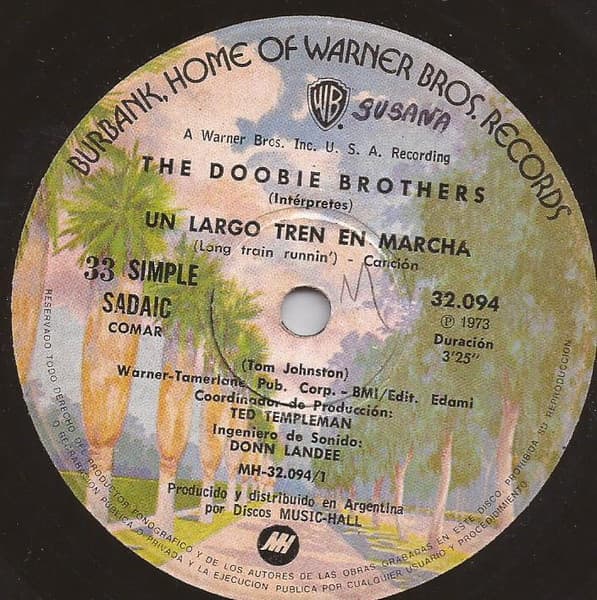 The Doobie Brothers — Un Largo Tren En Marcha = Long Train Runnin'