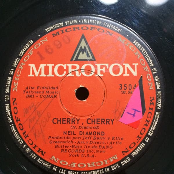 Neil Diamond — Cherry, Cherry / Hanky Panky