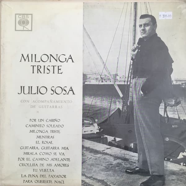 Julio Sosa — Milonga Triste
