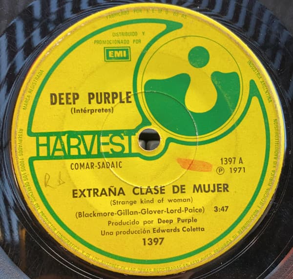 Deep Purple — Extraña Clase De Mujer
