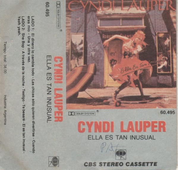 Cyndi Lauper — Ella Es Tan Inusual = She's So Unusual