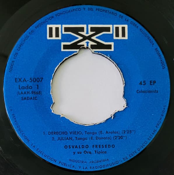 Osvaldo Fresedo Y Su Orquesta Típica — Osvaldo Fresedo Y Su Orquesta Típica