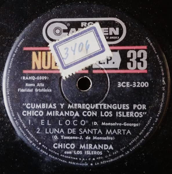 Chico Miranda & Los Isleros — Cumbias Y Merequetengues Por ...