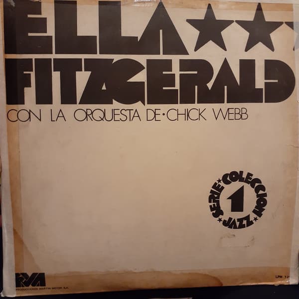 Ella Fitzgerald — Ella Fitzgerald Con La Orquesta De Chick Webb