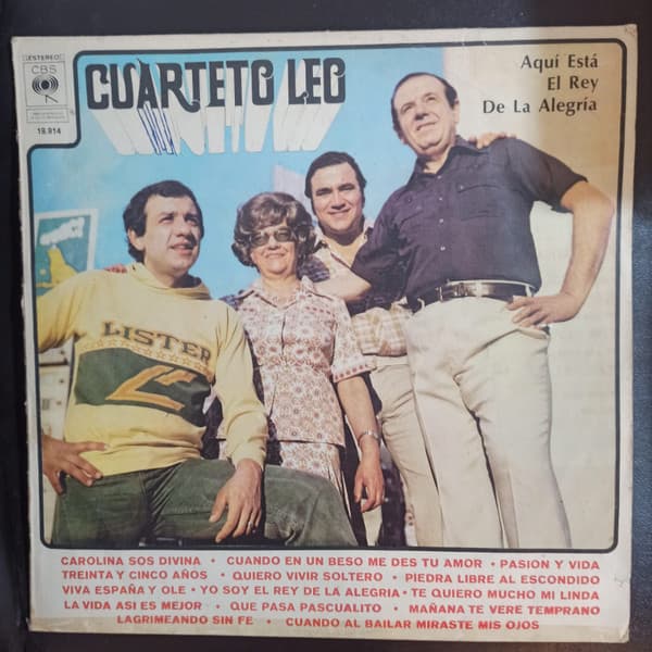 Cuarteto Leo — Aqui Esta El Rey de la Alegria