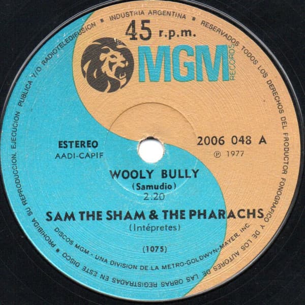 Sam The Sham & The Parachs — Wooly Bully / Caperucita Roja = Little Red Riding Hood