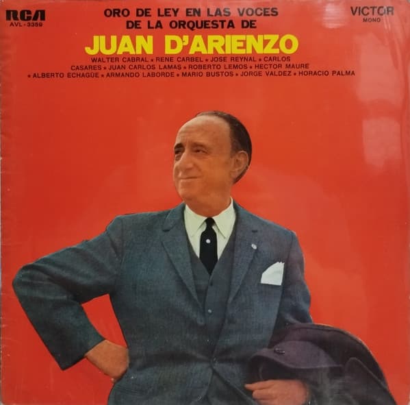 Juan D'Arienzo Y Su Orquesta Típica — Oro De Ley En Las Voces De La Orquesta Juan D'arienzo