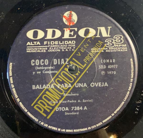 Coco Diaz — Balada Para Una Oveja